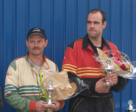 Bent Sørensen og Thomas Pedersen fra MNJ satser på at hjemkøre pokaler ved DM-finalen i Folke Race på hjemmebane.